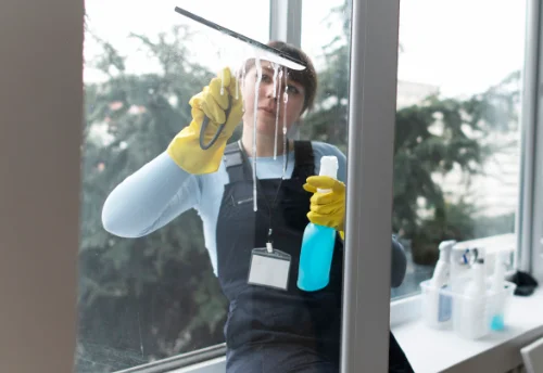 Nettoyage de vitres intérieures et extérieures à Saint-Ciers-du-Taillon